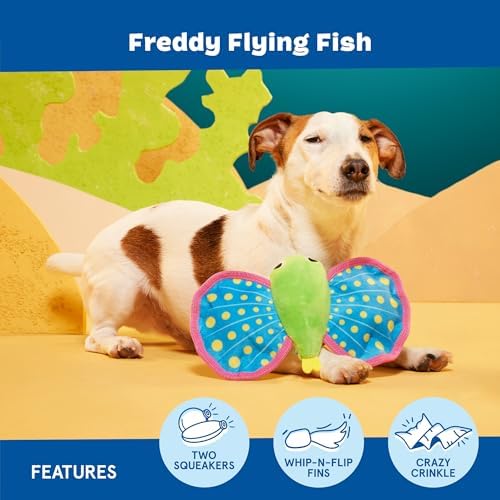 BarkBox Flying Fish Dog Toy - for Dogs - Image 4