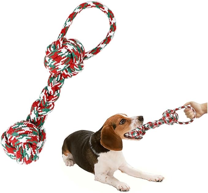 Dog Rope Toys, Interactive Dog Toys for Aggressive Chewers,Tug of War Dog Toy for Boredom, Teeth Cleaning, Suitable for Small Medium Dogs
