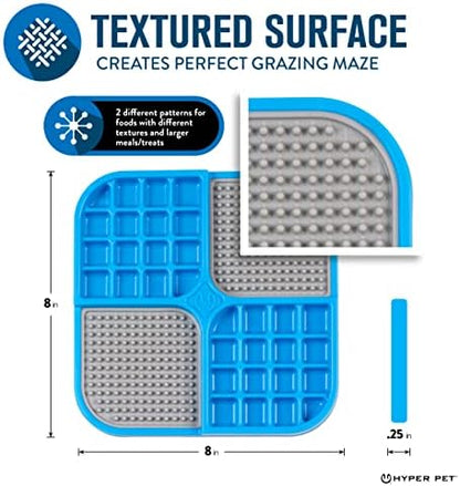 Hyper Pet IQ Treat Lick Mat for Dogs & Cats, Slow Feeder Enrichment Toys - Image 4