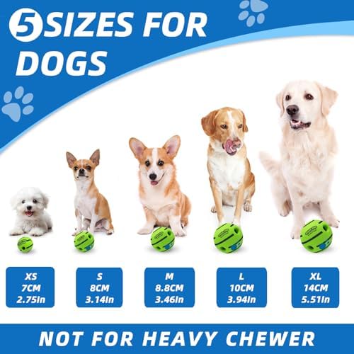 Dog Toys Ball, Interactive, S, 3.14 in (8 cm) - Image 5