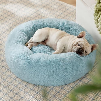 Bedsure Calming Dog Bed Medium Size Dog Donut Washable Pet Bed,30ins - Image 4