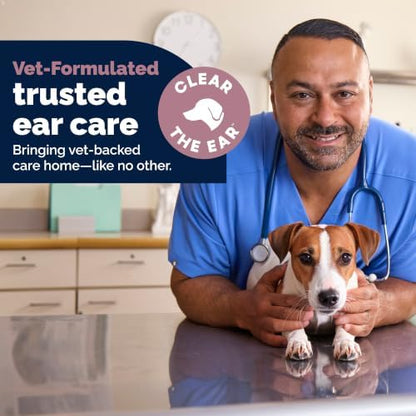 Vetnique Oticbliss Cat & Dog Ear Wipes, Ear Cleaner for Wax, Dirt & Odor - Image 4