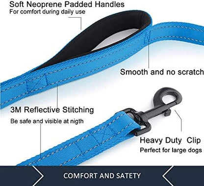 Plutus Pet Double Handle Dog Leash, 6 FT Long, for Medium Large Dogs - Image 4