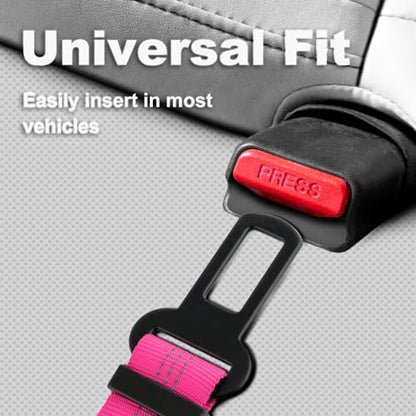 Plutus Pet Dog Seat Belt for Car, Adjustable Harness with Elastic Bungee - Image 4