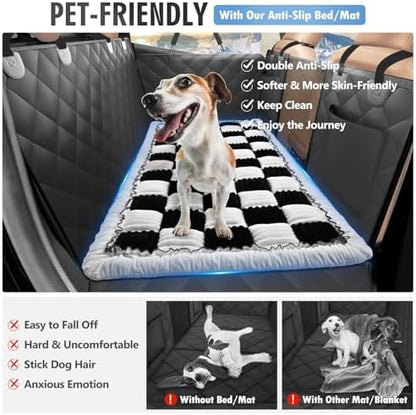 Dog Bed for Car Back Seat, Non-Slip Backseat Pet Mat Standard - Image 2
