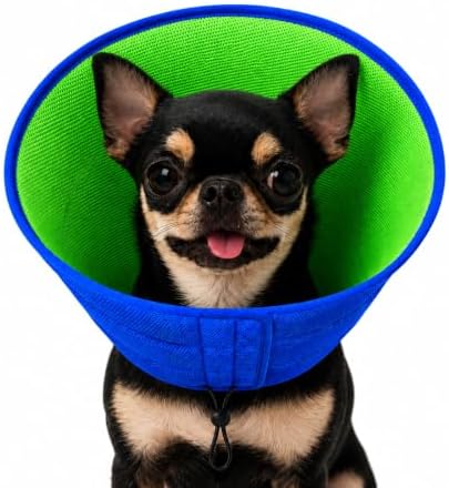 Soft Dog Cone Recovery Collars & Cones After Surgery for Small Dogs by LHNTGR