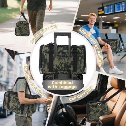 YUDODO 25lbs Cat Carrier Lightproof Soft Sided Pet Carrier for Large Cat - Image 5