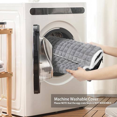 Orthopedic Large Dog Bed Pillow Pet Sofa Bed 48''X30'' Grey - Image 4