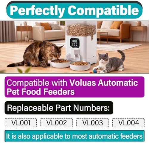 32 Pcs Pet Food Desiccant Bag Compatible with Voluas Automatic Cat Feeder - Image 4