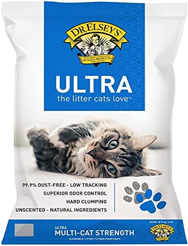 Dr. Elsey's Ultra UnScented Clumping Clay Cat Litter 40 lb. Bag by DrElseys