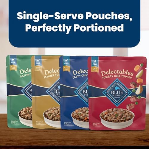 Blue Buffalo Delectables Variety Pack Dog Food Topper, 3 oz, 24 ct - Image 4