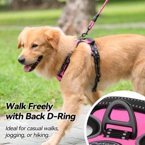 PoyPet No Pull Dog Harness Small with Front Clip & Neck Release Buckle - Image 4