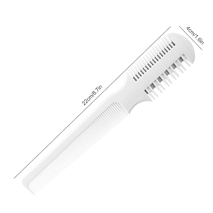 Razor Comb for Dogs Cats with 4 Extra Blades, Manual Pet Cat Dog Grooming Tool for Thinning, Cutting,Styling and Grooming