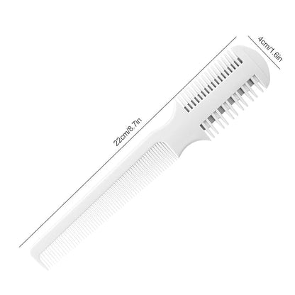 Razor Comb for Dogs Cats with 4 Extra Blades, Manual Pet Cat Dog Grooming Tool for Thinning, Cutting,Styling and Grooming