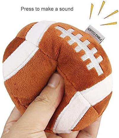 Dog Soccer Ball 3 Pack Squeaky Toy for Small Medium Dogs - Image 2