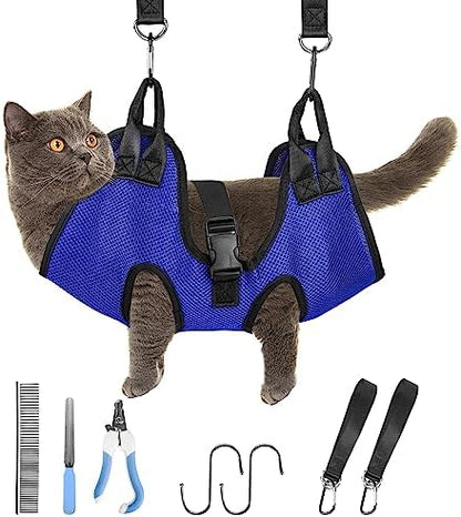 PatiencET Cat Grooming Hammock Kit by patiencET