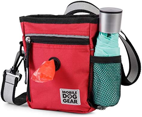 Mobile Dog Gear, Small Dog Walking Bag, Day or Night Reflective, 6 x 7 Inches - Image 4