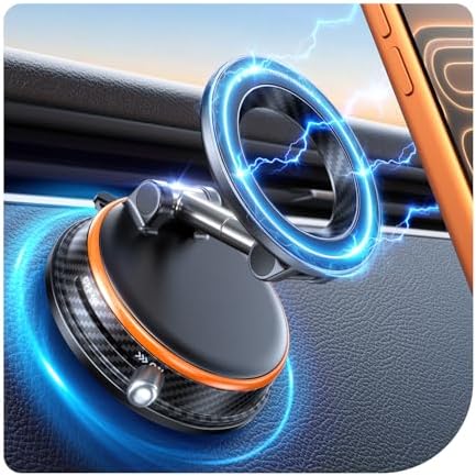for Car Phone Holder Magnetic,98LBS Suction Base 2400gf Magnet by Peerock