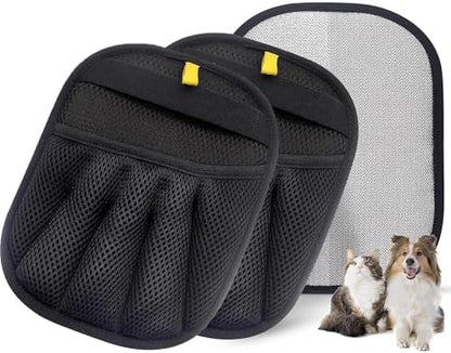 Pet Hair Remover Glove for Cats Dogs Electrostatic Uproot Clean Glove by AFENGAU