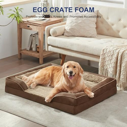 FURTIME Orthopedic Small Dog Bed, Supportive Waterproof Pet Bed - Image 6