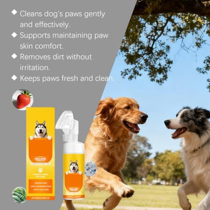 Dog Paw Cleaner Foam for Dogs & Cats, Gentle Formula for Sensitive Paws - Image 6