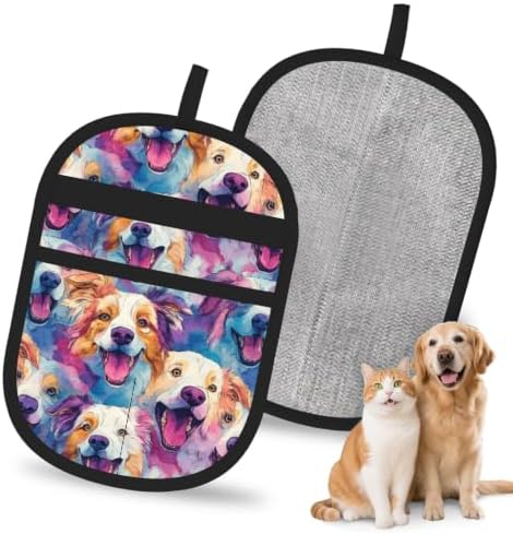 Border Collie Dog Australian Shepherd Pet Hair Removal Glove For Cats Dogs by FREEHOTU