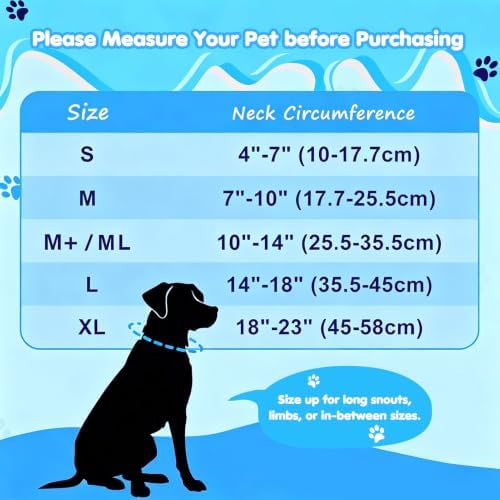 Grand Line Inflatable Dog Cone Collar, Soft Pet Recovery After Surgery (S) - Image 4