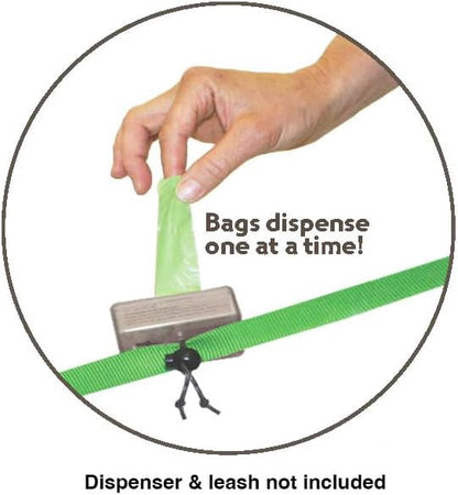 Neater Pet Brands Neater Bags Dog Waste Bag, No Rolls to Fuss With - Dog Poop Bags Dispense One at a Time, Doggie Poop Bag with Easy-Tie Handles (90 Count) - Image 3
