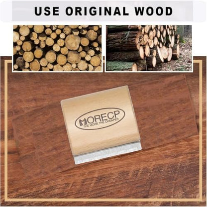 ​MORECP 2.64in Dog Brush & Deshedding Brush for Cats​ - Gentle & Effective Wooden Pet Hair Removal Tool for Dogs, Cats, Horses to Stop Shedding, Remove Undercoat - Image 4
