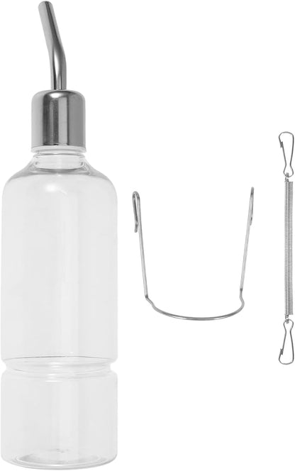 Dog Water Bottle for Crate - No Drip Dog Water Bottle, Cat Water Feeder, Leak- Pet Water Bottl for Cage&Kennel - Large