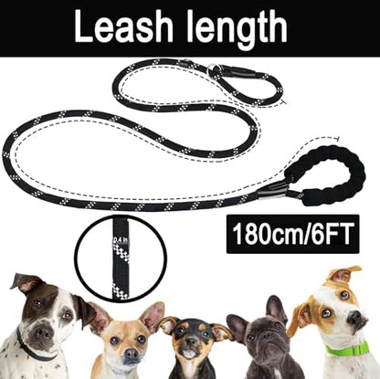 Dog Leash 6 FT, Durable Premium Quality Strong Training Rope Slip Leash - Image 5