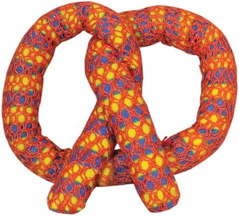 Catstages Catnip Plaque Away Pretzel Interactive Cat Dental Chew Toy, 2.8" by Catstages