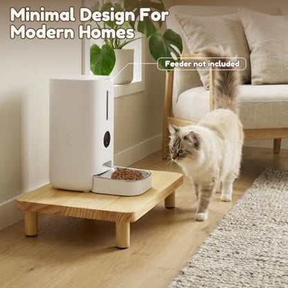Elevated Cat Food Stand for Automatic Feeders, 13.5 x 7.8, 2 Pack - Image 6