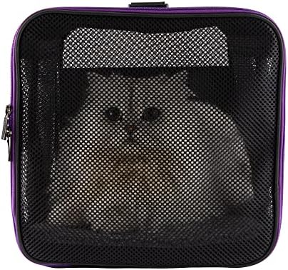 Soft Pet Carrier for Large and Medium Cats, 2 Kitties, Small Dogs. Easy to Get Cat in, Great for Cats that Don't Like Carriers (Black) - Image 7