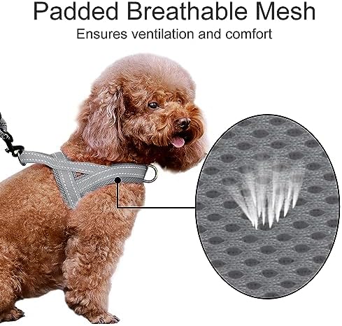 Plutus Pet No Pull Dog Harness for Puppy Small Dogs, Breathable Mesh Padded - Image 3