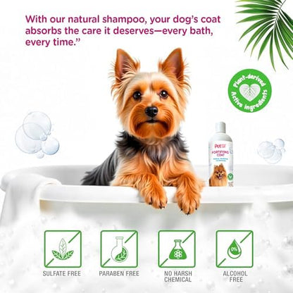 Natural Dog Shampoo for Coat Strength, 16 Fl Oz - Image 3