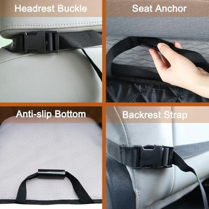 Front Seat Cover for Dogs 2PK Car Seat Covers Front Seats Pet Car Seat Cover Bucket Car Seat Cover for Dogs Front Car Seat Covers Front Seat Pet Cover - Image 5