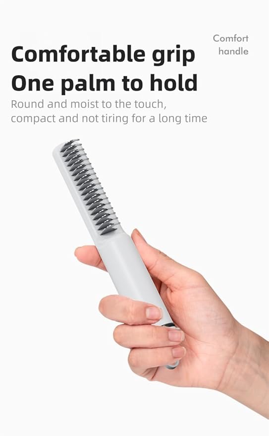 Pet Grooming Comb，Thinning & Detangling Brush with Cat-Claw Inspired Blades - Safe Dematting Tool for Long-Haired Cats/Dogs, Ergonomic Grip, Summer Cooling Solution