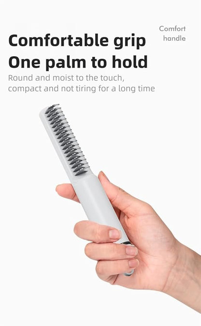Pet Grooming Comb，Thinning & Detangling Brush with Cat-Claw Inspired Blades - Safe Dematting Tool for Long-Haired Cats/Dogs, Ergonomic Grip, Summer Cooling Solution