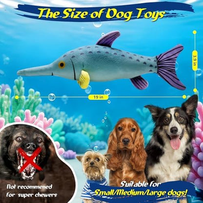 Fuufome Large Squeaky Dog Chew Toy, Ideal Dog Toys for Chewers, for Small and Medium Breed Puppies or Dogs - Image 5