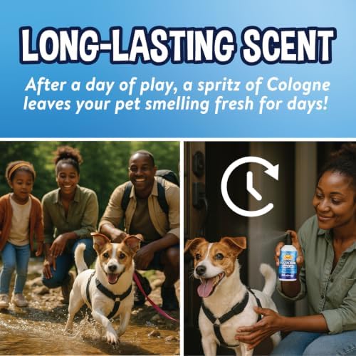 Bodhi Dog Natural Dog Cologne (Blueberry) - Premium Scented Deodorizing Pet Perfume with Conditioner for Dogs & Cats - Keeps Pets Fresh & Clean - Gentle and Safe Formula, Made in USA (4 Fl Oz) - Image 3