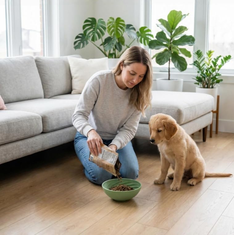 Dog Lick Bowl Slow Feeder for Dogs and Cats (Green), Silicone Lick Mat Bowl for Slow Eating, Anxiety Relief, Interactive Pet Feeding Dish, Dishwasher Safe - Image 5