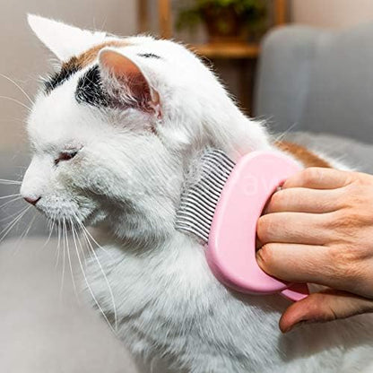 Leo's Paw The Original Pet Hair Removal Massaging Shell Comb - Image 5