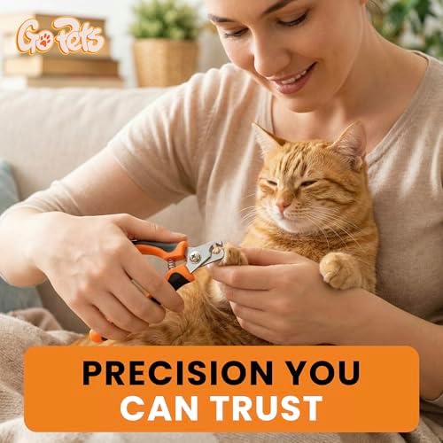 GoPets Nail Clipper for Small to Medium Pets, Quick Sensor Safety Guard - Image 5