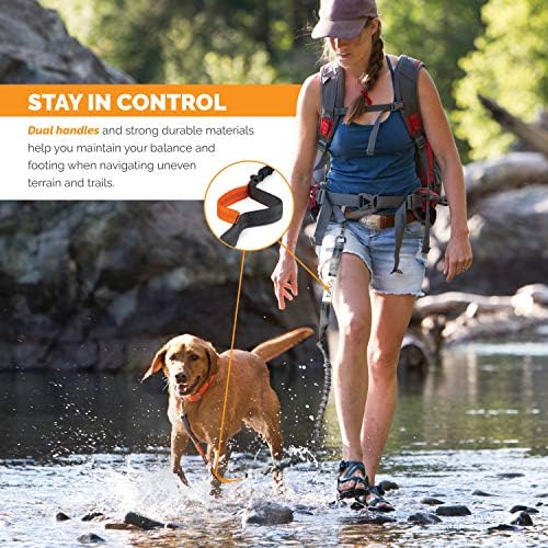 Tuff Mutt Waist Hands Free Dog Leash for Walking Running Hiking - Image 7