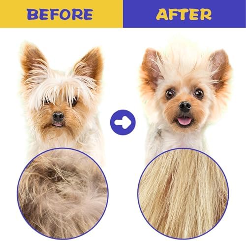 Flea Comb for Cats Dogs, 6 Pack Pet Lice Comb Set Pet Grooming Pets for Small, Medium & Large Pets (Blue) - Image 5