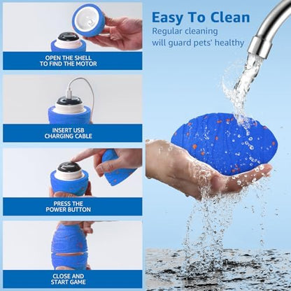 Dolita Interactive Dog Toy 2 Modes Tough Chewers Dog Ball, Smart Automatic Rolling Ball, E-TPU Material for Aggressive Chewers, Large/Medium Dogs - Image 5