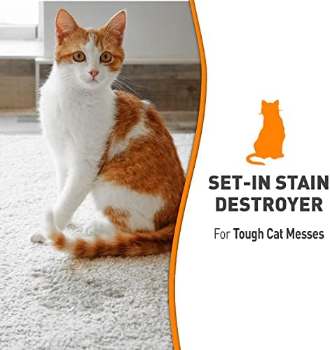 Nature's Miracle Oxy Set-In Stain Destroyer, Cat Odor Control, 1 gal - Image 3