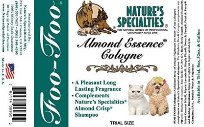 Nature's Specialties Almond Essence Dog Cologne for Pets, Natural Choice for Professional Groomers, Ready to Use Perfume, Finishing Spray, Made in USA, 32 oz - Image 2