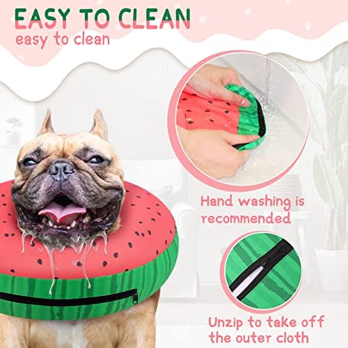 Supet Inflatable Dog Cone Collar Alternative After Surgery, Dog Neck Donut Collar Recovery E Collar, Soft Pet Cone for Small Medium Large Dogs - Image 5